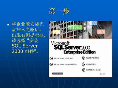 SQL SERVER 2000 ҵ氲װʾppt